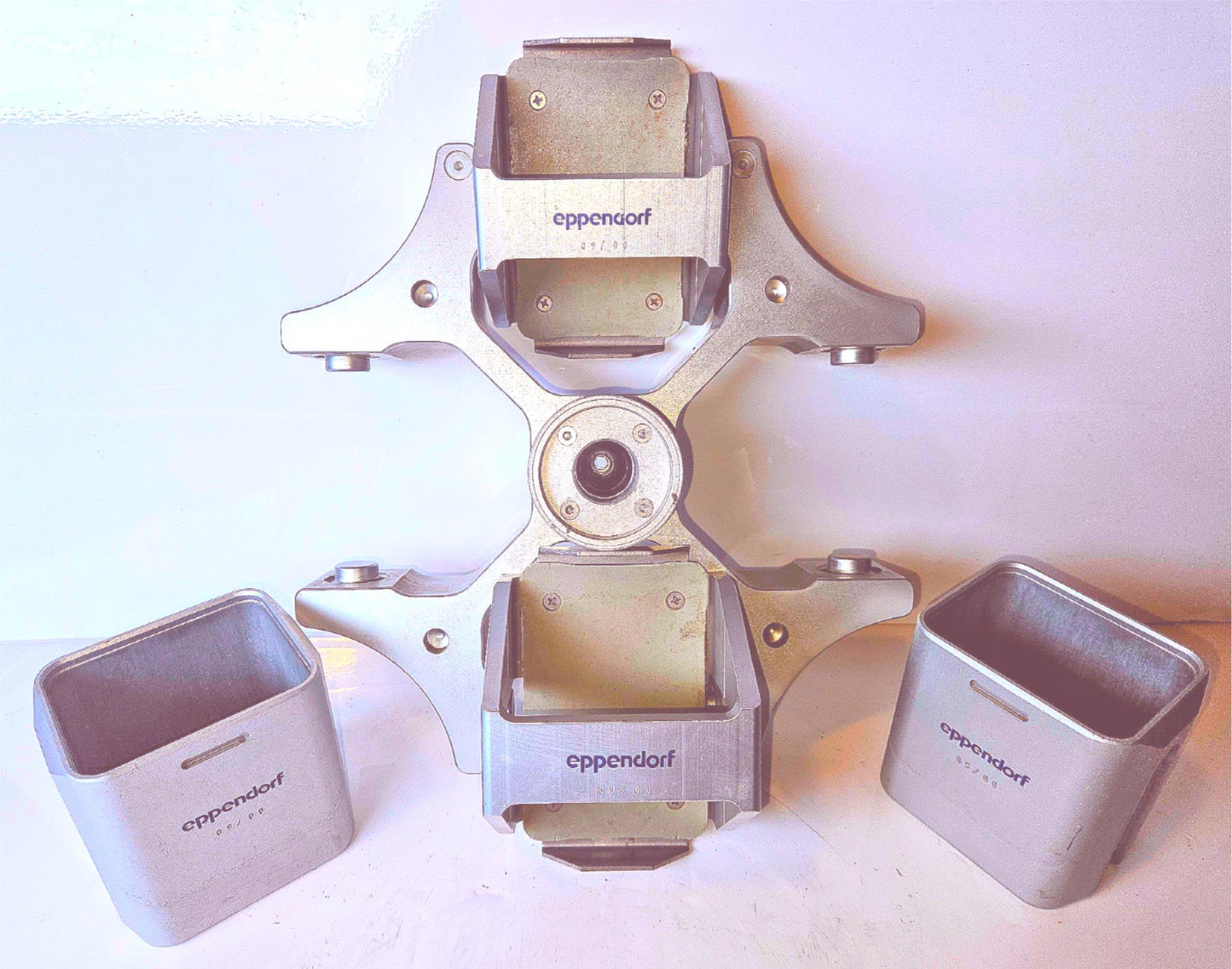 WARRANTY EPPENDORF A-4-62 ROTOR & 4 SWING BUCKETS for 5810 Centrifuges FREE-SHIP