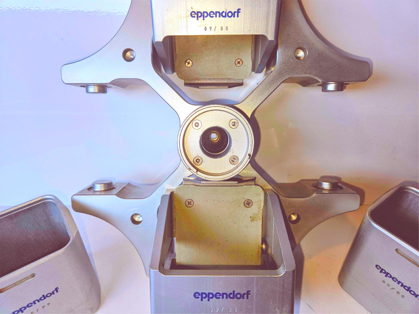WARRANTY EPPENDORF A-4-62 ROTOR & 4 SWING BUCKETS for 5810 Centrifuges FREE-SHIP