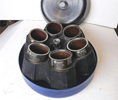 WARRANTY BECKMAN JLA 8.1000 ROTOR w/6 x1.000 BUCKETS AVANTI Centrifuges FREESHIP