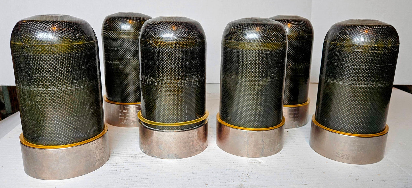 WARRANTY BECKMAN JLA 8.1000 ROTOR w/6 x1.000 BUCKETS AVANTI Centrifuges FREESHIP