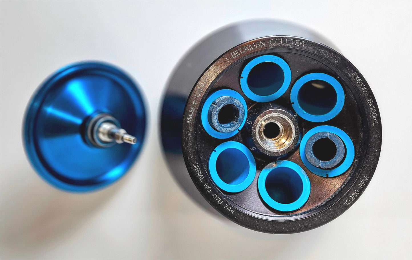 WARRANTY BECKMAN FX 6100 FIXED ANGLE ROTOR LID for ALLEGRA Centrifuges FREE-SHIP