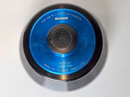 WARRANTY BECKMAN JA 25.50 FIXED ANGLE ROTOR LID for AVANTI Centrifuges FREE-SHIP
