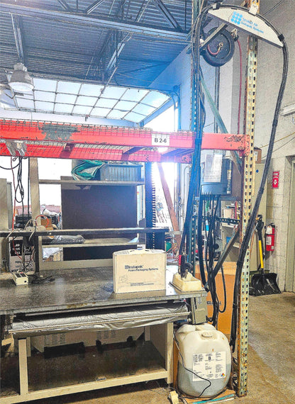 SEALED AIR INSTAPAK 900 FOAM PACKAGING SYSTEM DISPENSER GUN CUBE TANKS FREE-SHIP