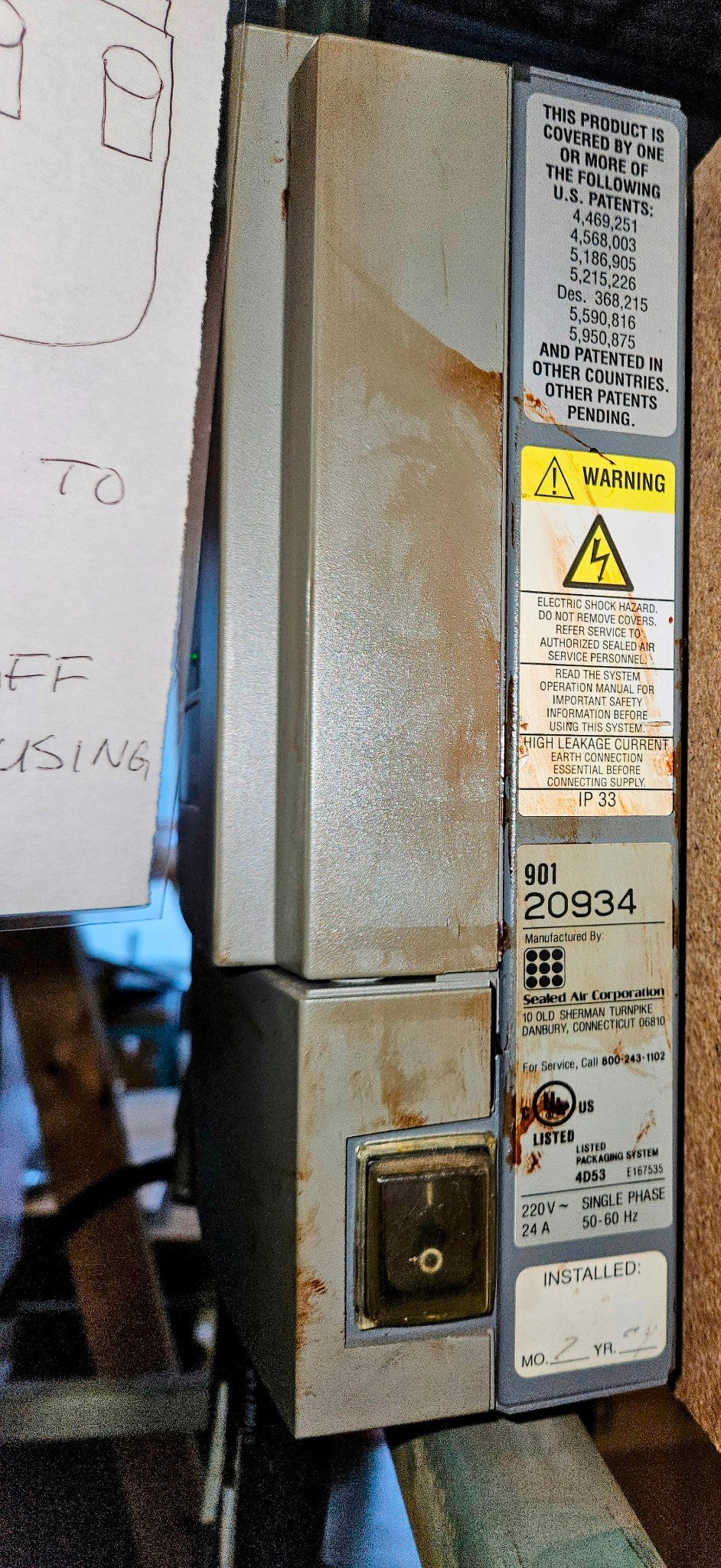 SEALED AIR INSTAPAK 900 FOAM PACKAGING SYSTEM DISPENSER GUN CUBE TANKS FREE-SHIP