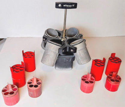 WARRANTY BECKMAN F1010 FIXED ANGLE ROTOR LID BONUS INSERTS SCREW ALLEGRA Centrif