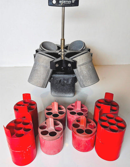 WARRANTY BECKMAN F1010 FIXED ANGLE ROTOR LID BONUS INSERTS SCREW ALLEGRA Centrif