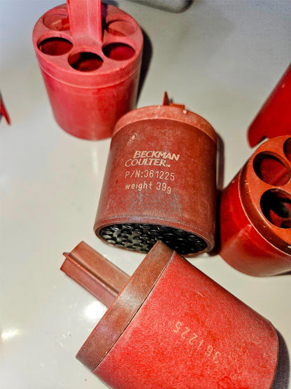 WARRANTY BECKMAN F1010 FIXED ANGLE ROTOR LID BONUS INSERTS SCREW ALLEGRA Centrif