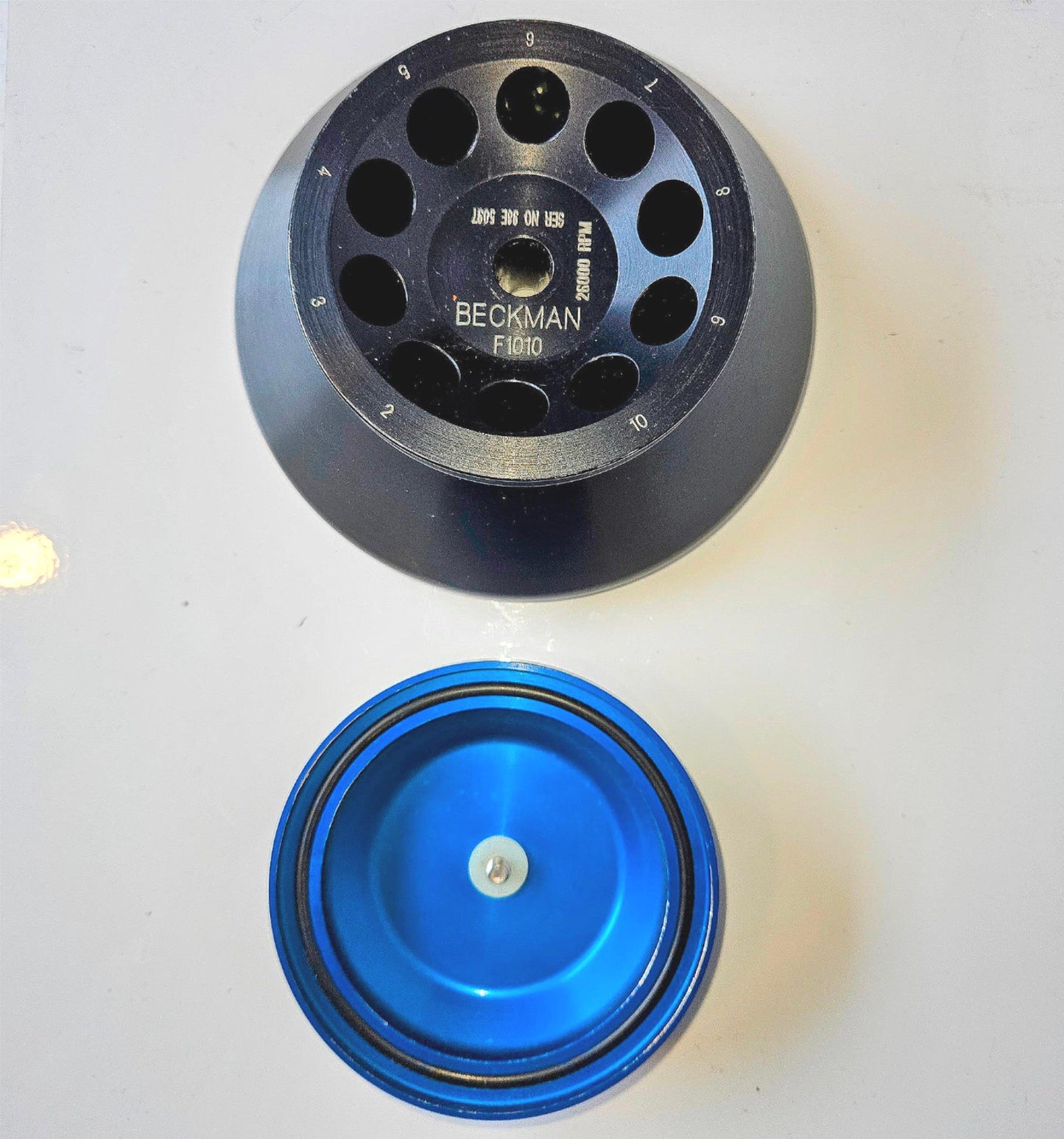 WARRANTY BECKMAN F1010 FIXED ANGLE ROTOR LID for ALLEGRA Centrifuges FREE-SHIP