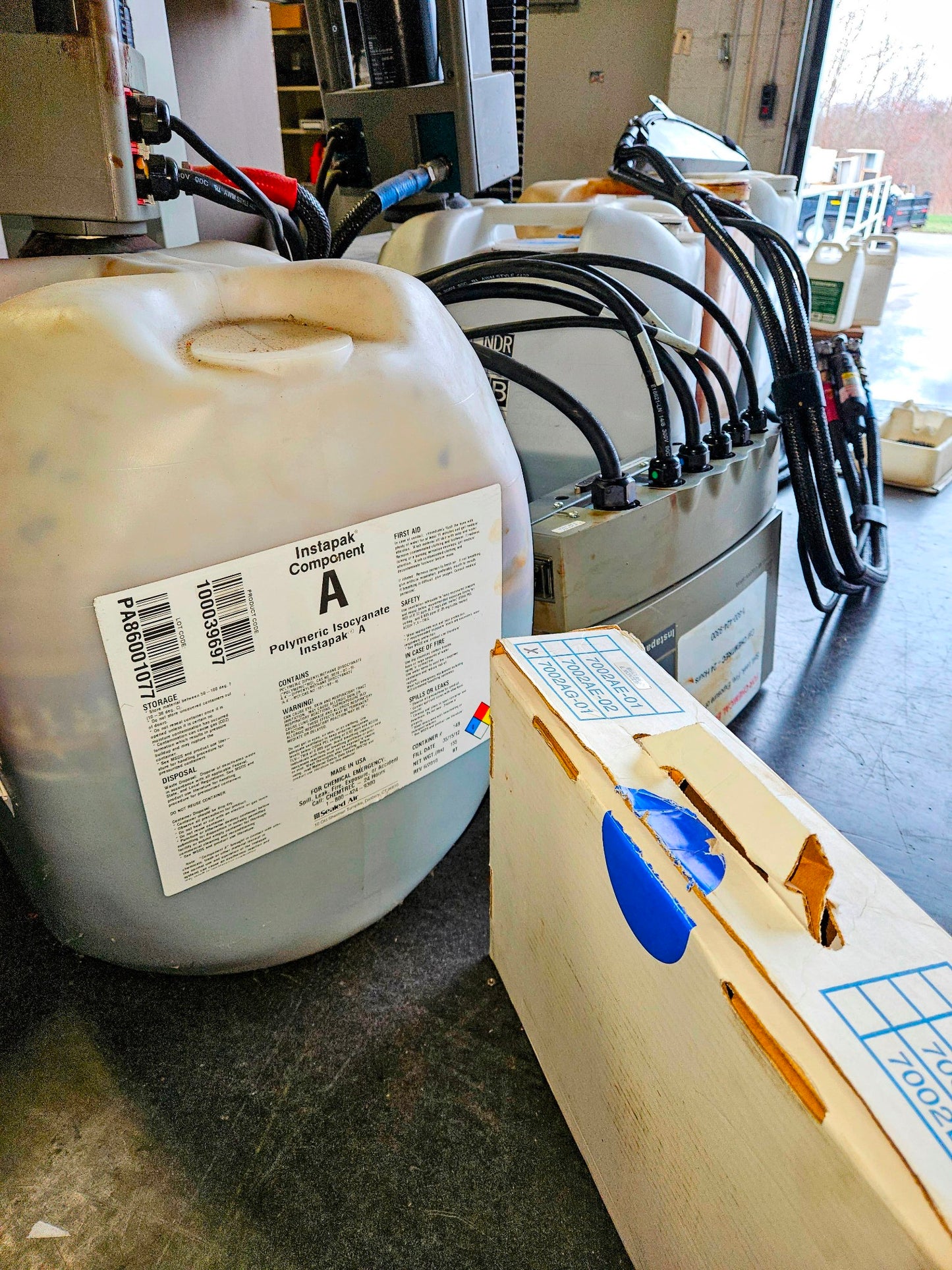 SEALED AIR INSTAPAK 900 FOAM PACKAGING SYSTEM DISPENSER GUN CUBE TANKS FREE-SHIP