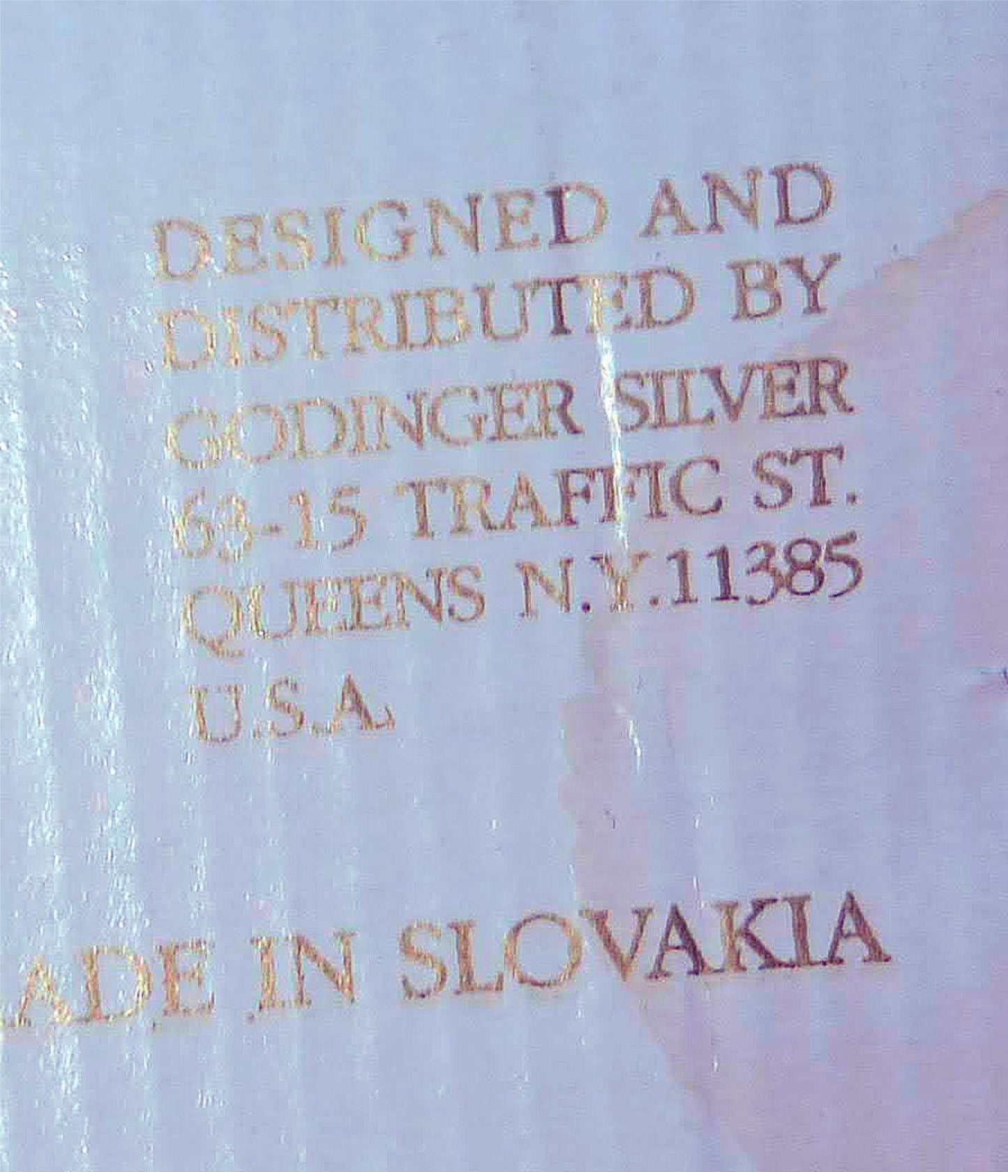 VINTAGE SET of 12 TALL SHANNON GODINGER SLOVAKIA HIGHBALL CRYSTAL GLASS FREESHIP