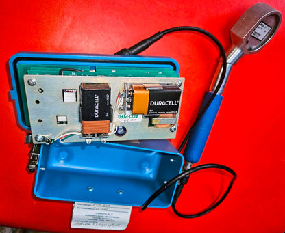 WARRANTY WES B JOHNSON GSM115 GEIGER COUNTER VICTOREEN 489-110C PROBE WatchVideo