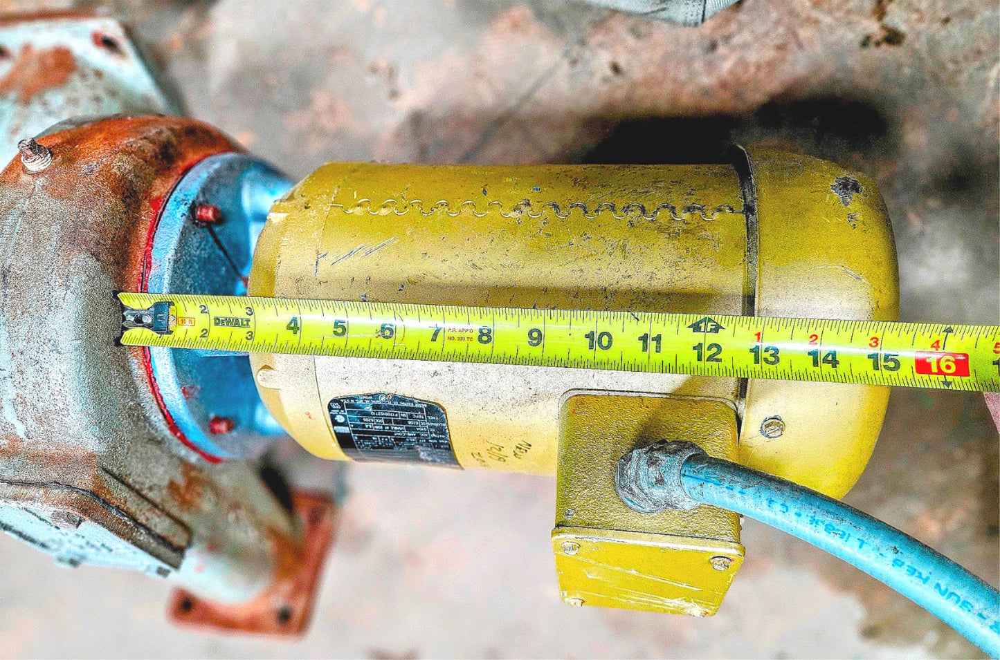 BALDOR RELIANCE 3 HORSE POWER 36E741N015G1 3PHASE MOTOR STERO WASHING FREE SHIP