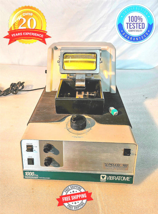 TPI VIBRATOME 1000 PLUS CLASSICSECTIONING SYSTEM & MANUAL FREE SHIP WATCH VIDEO