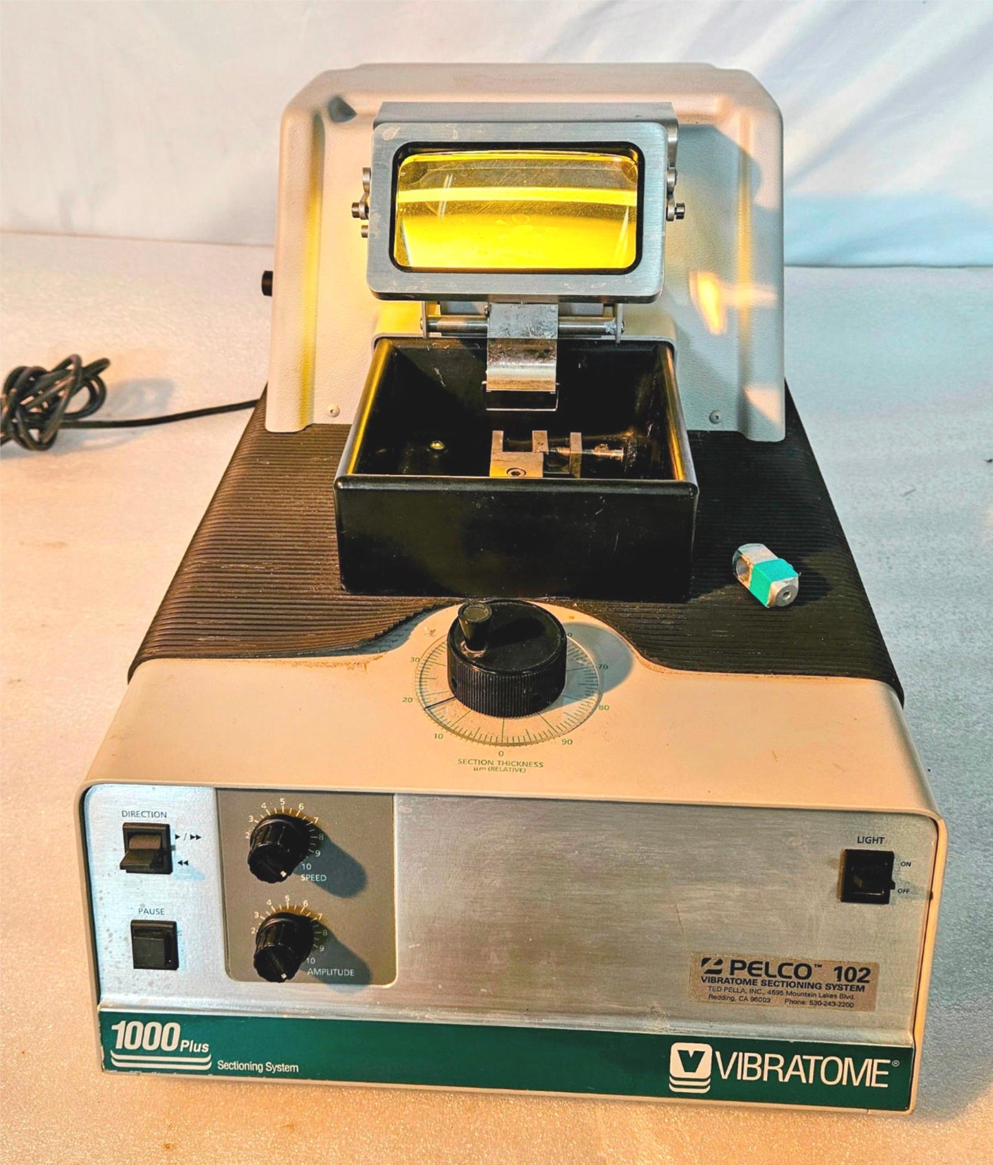 TPI VIBRATOME 1000 PLUS CLASSICSECTIONING SYSTEM & MANUAL FREE SHIP WATCH VIDEO