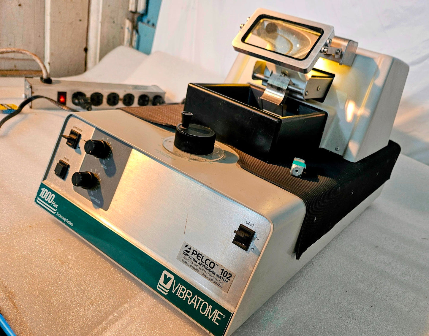 TPI VIBRATOME 1000 PLUS CLASSICSECTIONING SYSTEM & MANUAL FREE SHIP WATCH VIDEO