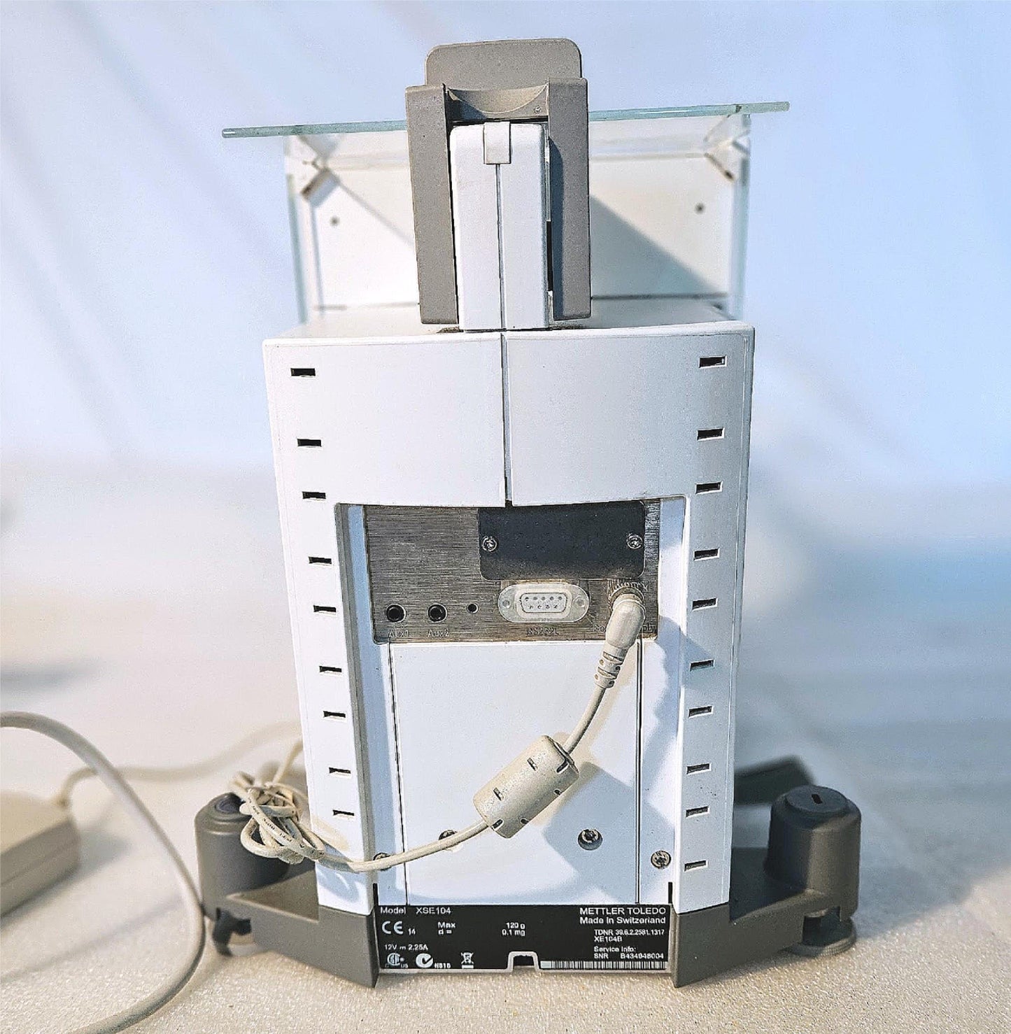 90-DAY-WARRANTY METTLER 120g TOLEDO XSE-104 LAB BALANCE WATCH VIDEO FREE SHIP