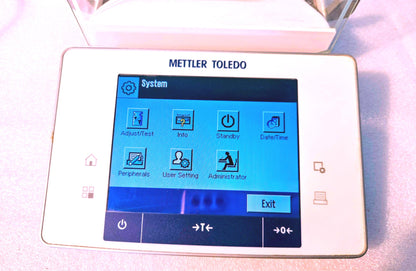 90-DAY-WARRANTY METTLER 120g TOLEDO XSE-104 LAB BALANCE WATCH VIDEO FREE SHIP