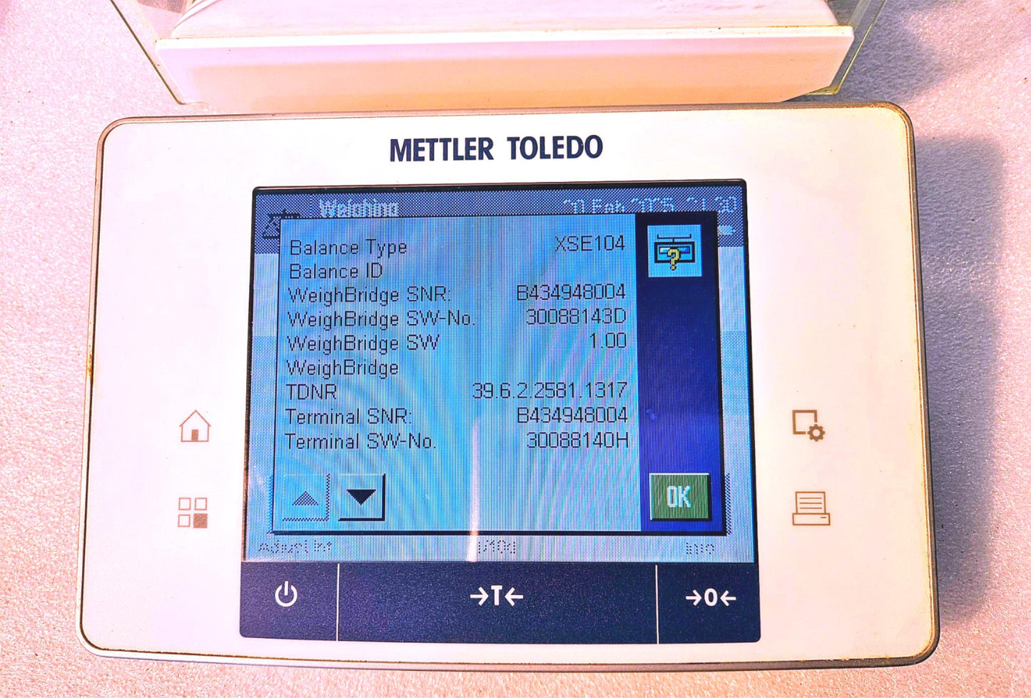 90-DAY-WARRANTY METTLER 120g TOLEDO XSE-104 LAB BALANCE WATCH VIDEO FREE SHIP