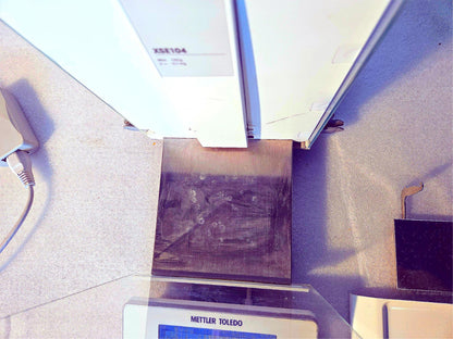 90-DAY-WARRANTY METTLER 120g TOLEDO XSE-104 LAB BALANCE WATCH VIDEO FREE SHIP