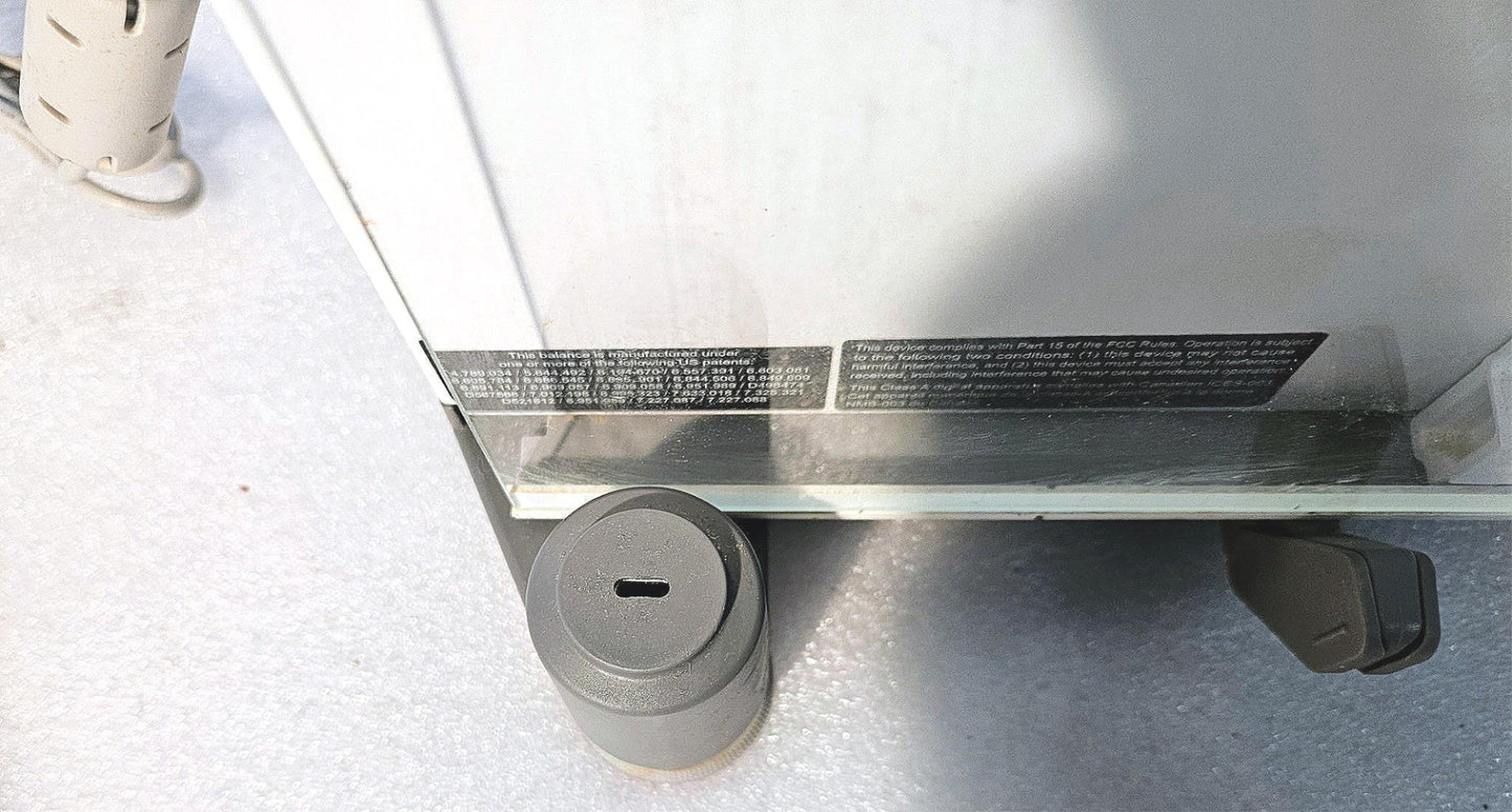 90-DAY-WARRANTY METTLER 120g TOLEDO XSE-104 LAB BALANCE WATCH VIDEO FREE SHIP