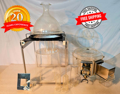 90-DAY-WARRANTY TECNIPLAST METABOLIC RODENT MICE CAGE FEEDER LAB TEST FREE SHIP