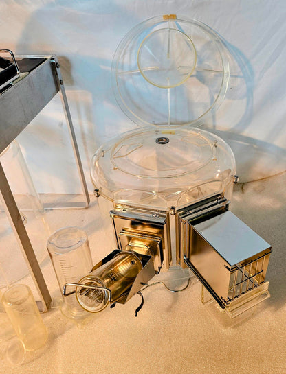 90-DAY-WARRANTY TECNIPLAST METABOLIC RODENT MICE CAGE FEEDER LAB TEST FREE SHIP