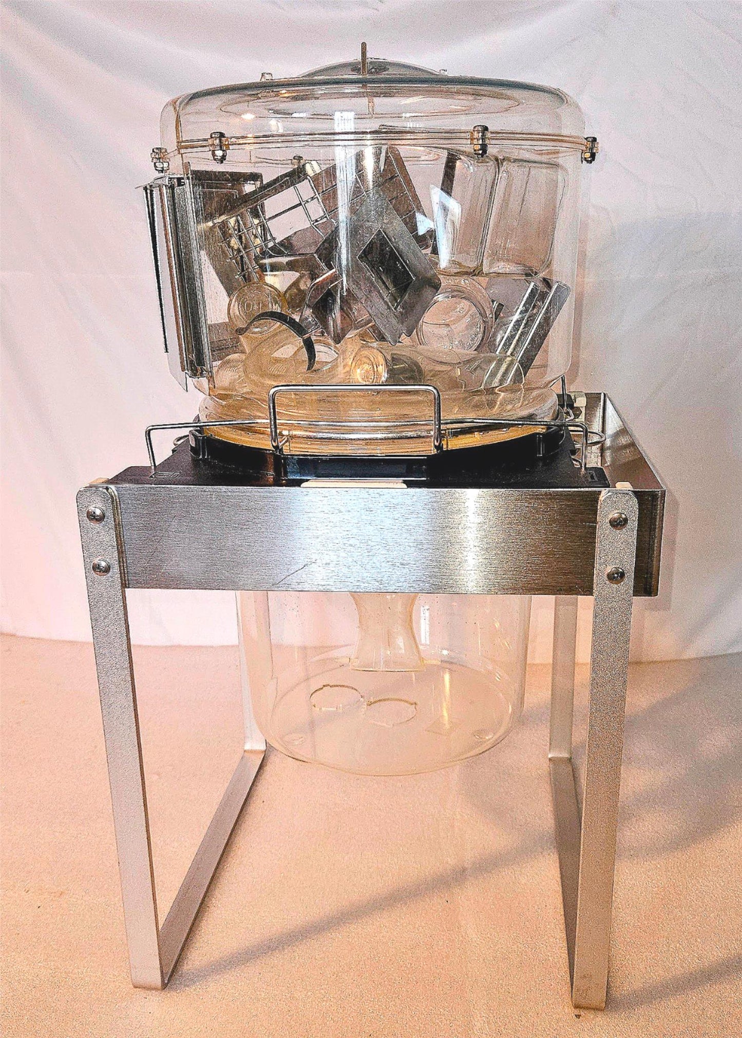 90-DAY-WARRANTY TECNIPLAST METABOLIC RODENT MICE CAGE FEEDER LAB TEST FREE SHIP