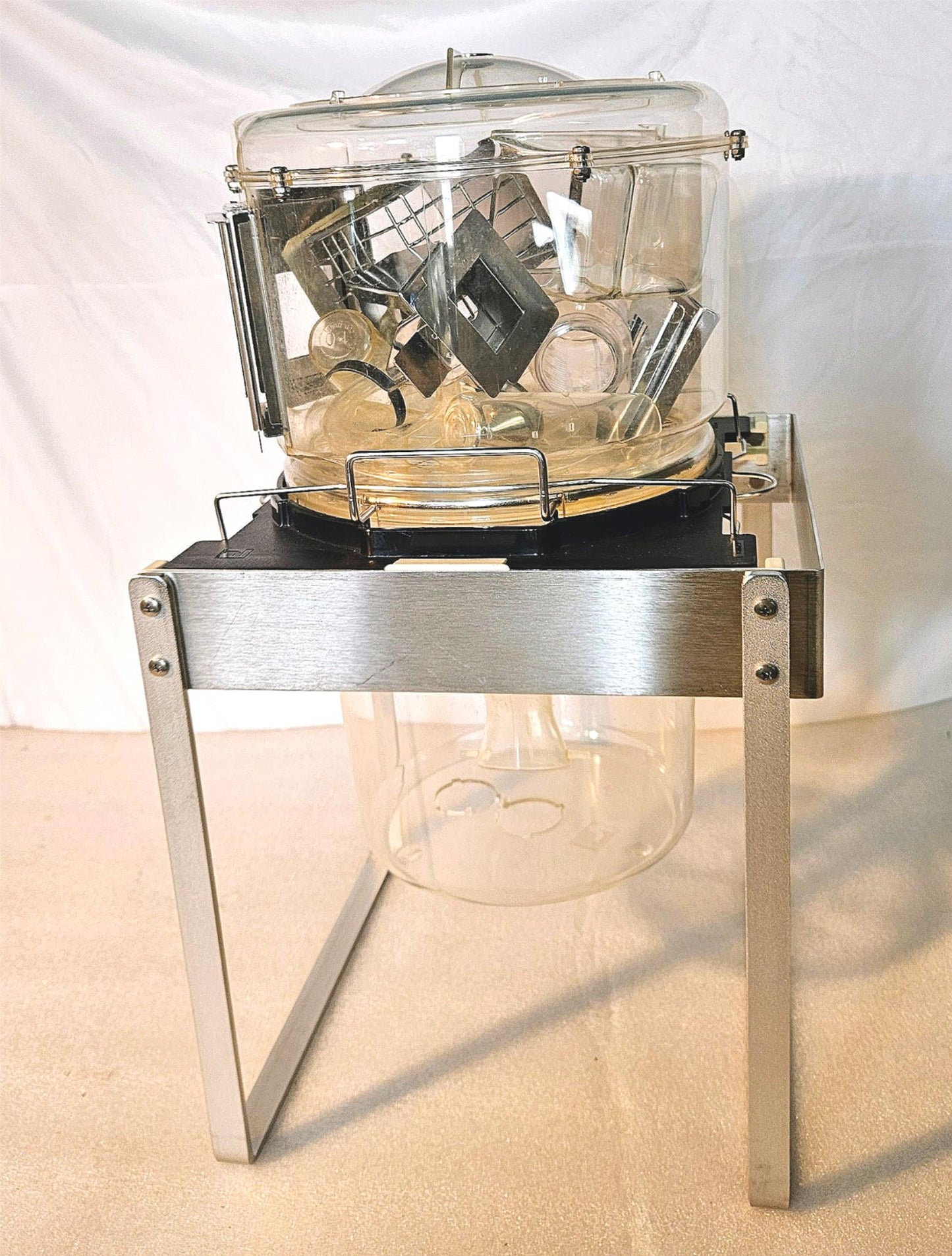 90-DAY-WARRANTY TECNIPLAST METABOLIC RODENT MICE CAGE FEEDER LAB TEST FREE SHIP