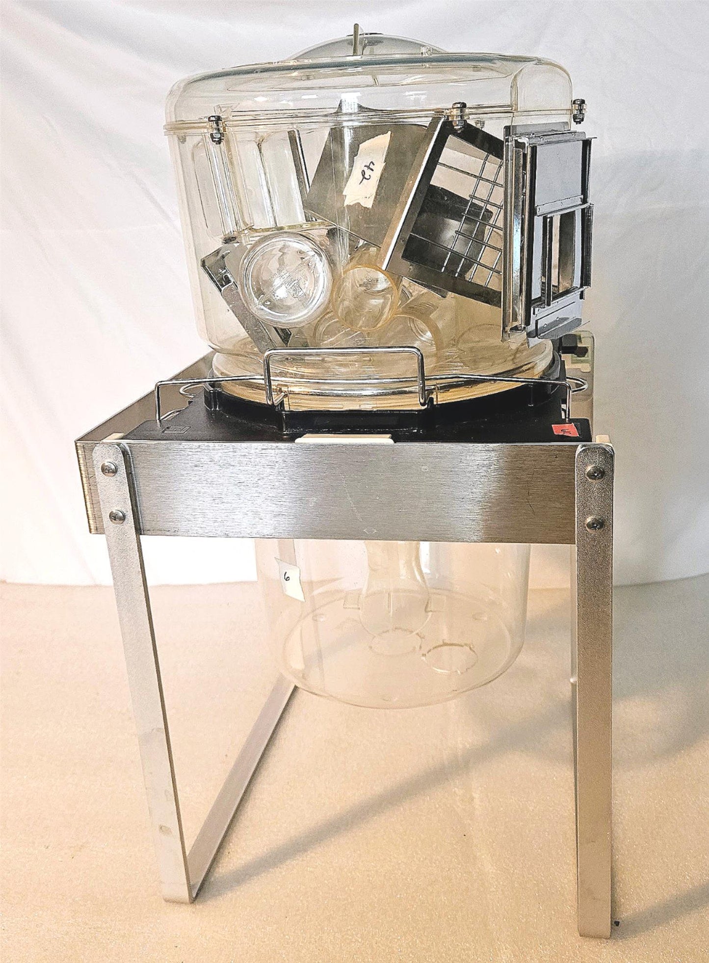 90-DAY-WARRANTY TECNIPLAST METABOLIC RODENT MICE CAGE FEEDER LAB TEST FREE SHIP