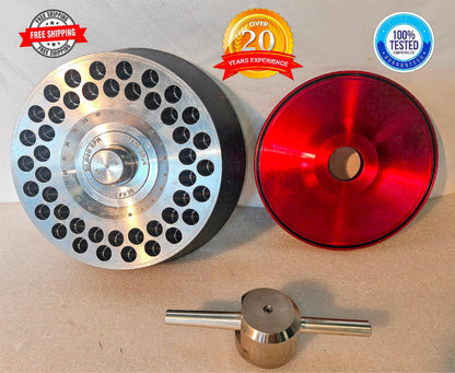 90-DAY-WARRANTY BECKMAN TYPE 50.4 Ti H R 5 ULTRACENTRIFUGE 44TUBE ROTOR FREESHIP