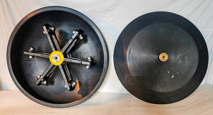 WARRANTY SORVALL H6000A  ROTOR SIX 44040 BUCKETS CONICAL BOTTLE ADAPTER LID RC 3