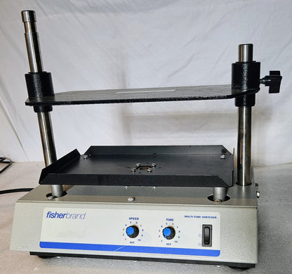 90DAYWARRANTY FISHER MULTI TUBE 1200 to 2400 RPM VORTEX ORBITAL MIXER WATCHVIDEO