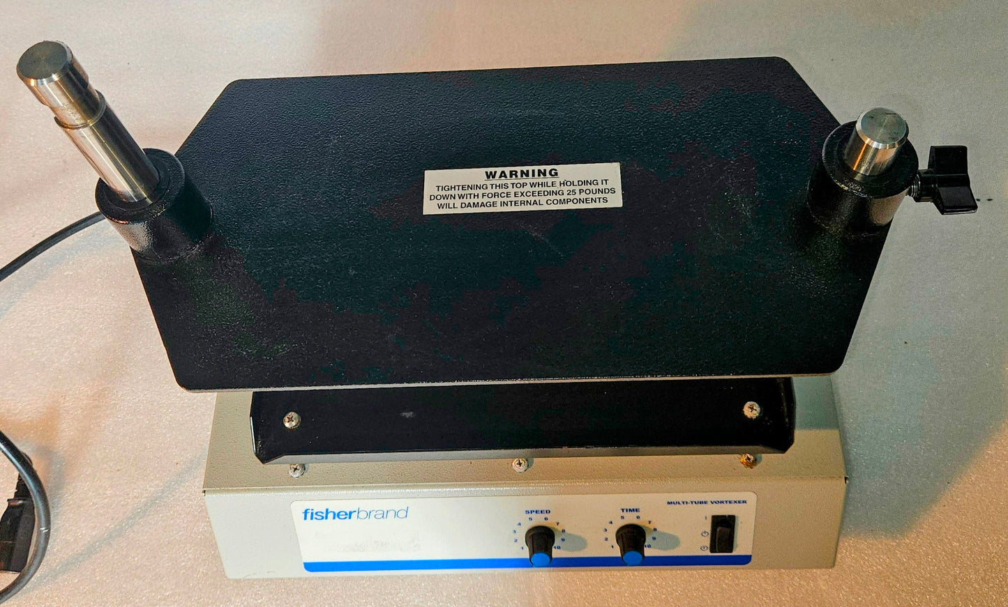 90DAYWARRANTY FISHER MULTI TUBE 1200 to 2400 RPM VORTEX ORBITAL MIXER WATCHVIDEO