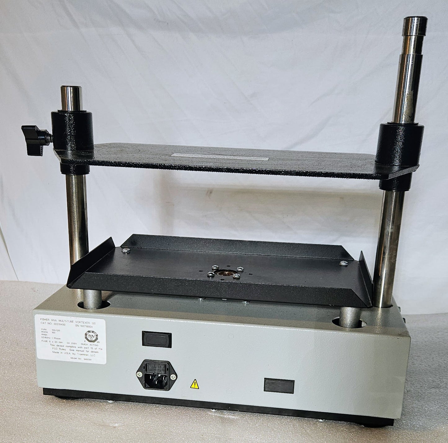 90DAYWARRANTY FISHER MULTI TUBE 1200 to 2400 RPM VORTEX ORBITAL MIXER WATCHVIDEO