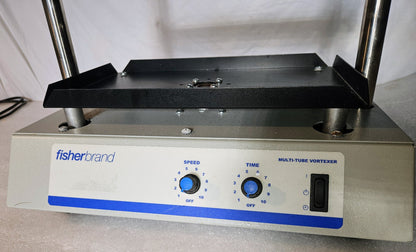 90DAYWARRANTY FISHER MULTI TUBE 1200 to 2400 RPM VORTEX ORBITAL MIXER WATCHVIDEO