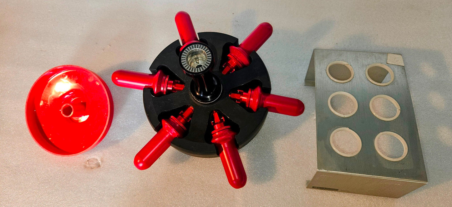 WARRANTY BECKMAN SW28 ROTOR & SWING BUCKET & 117g TUBES ULTRACENTRIFUGE FREESHIP