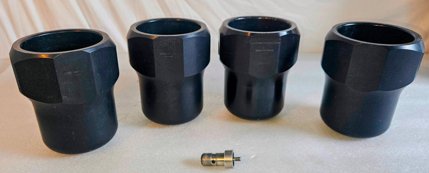 WARRANTY SORVALL DUPONT H4000 ROTOR FOUR 44030 BUCKET BONUS SCREW PIN RC-3C PLUS