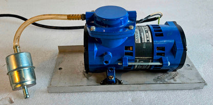 WARRANTY THOMAS 107CA18 OILLESS DIAPHRAGM MINI COMPRESSOR VACUUM PUMP WATCHVIDEO