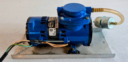 WARRANTY THOMAS 107CA18 OILLESS DIAPHRAGM MINI COMPRESSOR VACUUM PUMP WATCHVIDEO