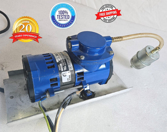 WARRANTY THOMAS 107CA18 OILLESS DIAPHRAGM MINI COMPRESSOR VACUUM PUMP WATCHVIDEO