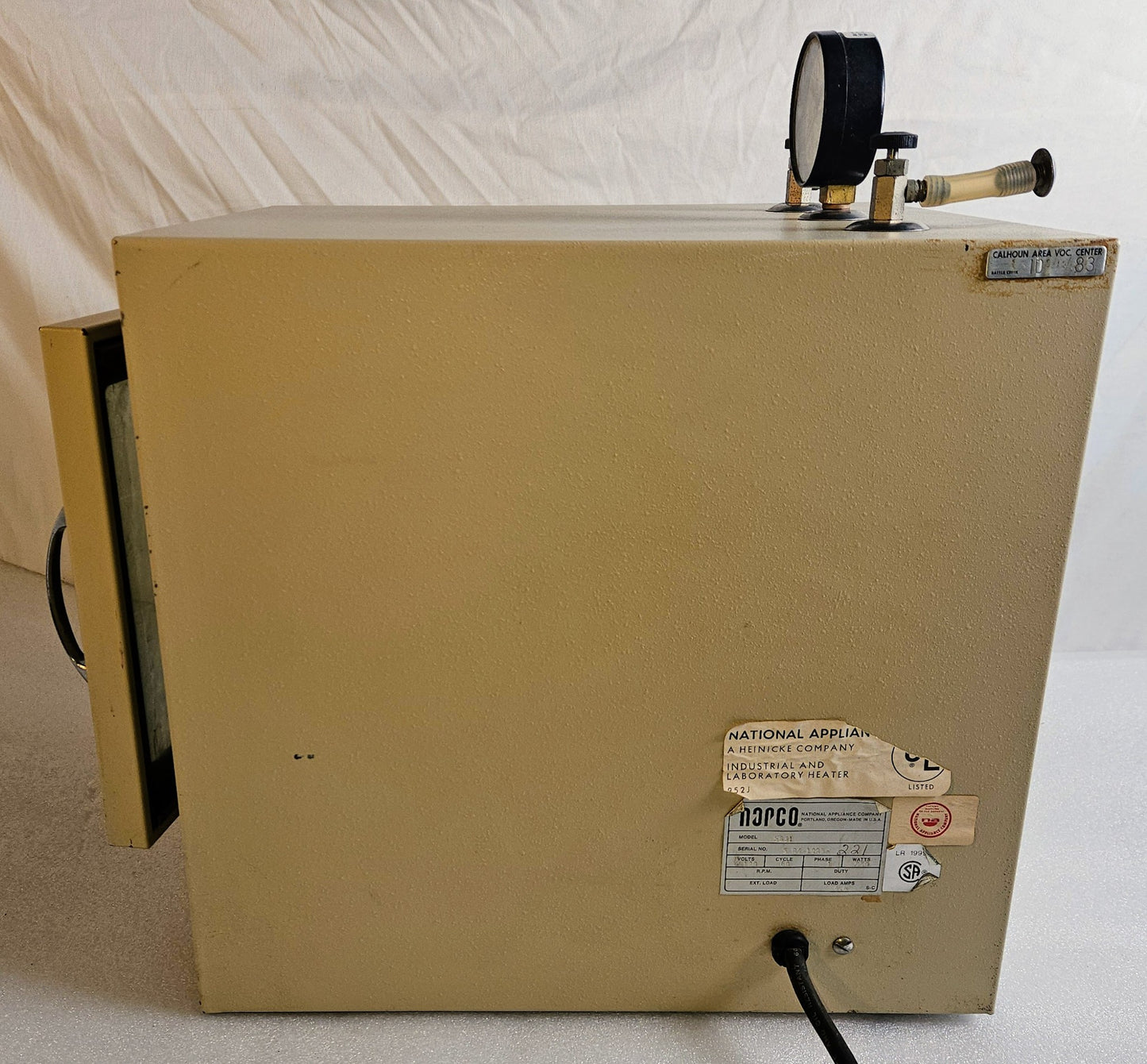 90DAYWARRANTY REFURBISHED NAPCO 5831 LAB VACUUM OVEN 0.45cuft 550W 120V FREESHIP