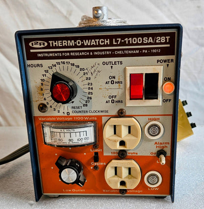 WARRANT I2R THERM-O-WATCH L7-1100SA/28T LIQUIDLEVEL MONITOR THERMOMETER FREESHIP