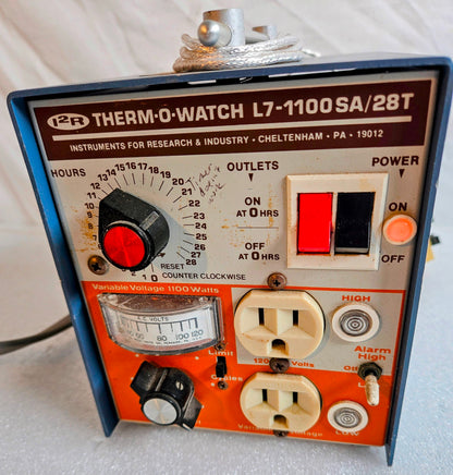 WARRANT I2R THERM-O-WATCH L7-1100SA/28T LIQUIDLEVEL MONITOR THERMOMETER FREESHIP