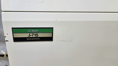 JASCO J-715 / FP-6500 / PCT-163T PTC-348WI DICHROISM SPECTROPOLARIMETER FREESHIP