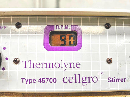 90DAYWARRANTY THERMOLYNE 45700 CELLGRO MAGNETIC STIRRER WATCH-A-VIDEO FREE-SHIP