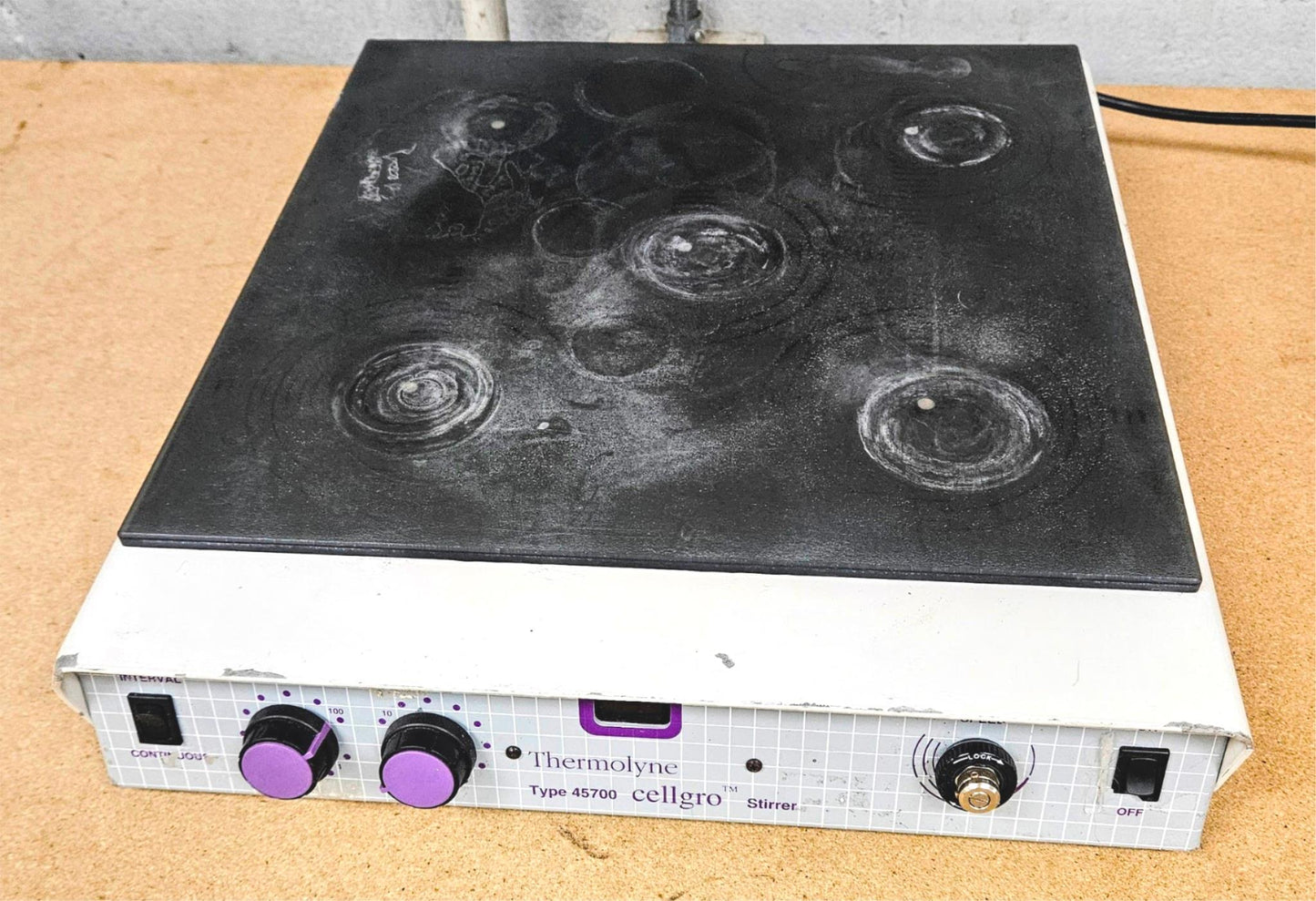 90DAYWARRANTY THERMOLYNE 45700 CELLGRO MAGNETIC STIRRER WATCH-A-VIDEO FREE-SHIP