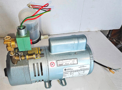WARRANTY GAST 0523 1/4HP 1PHASE220V 60/50HZ ROTARY VANE COMPRESSOR PUMP FREESHIP