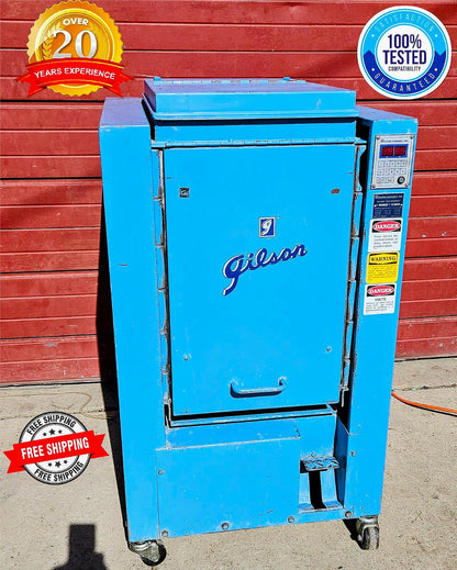 WARRANTY GILSON TESTMASTER TM TESTING SCREEN INDUSTRIAL SIEVE MACHINE WATCHVIDEO