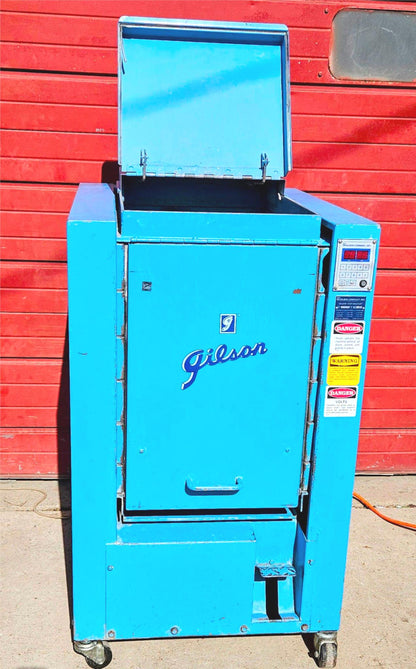 WARRANTY GILSON TESTMASTER TM TESTING SCREEN INDUSTRIAL SIEVE MACHINE WATCHVIDEO