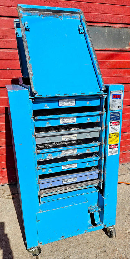 WARRANTY GILSON TESTMASTER TM TESTING SCREEN INDUSTRIAL SIEVE MACHINE WATCHVIDEO